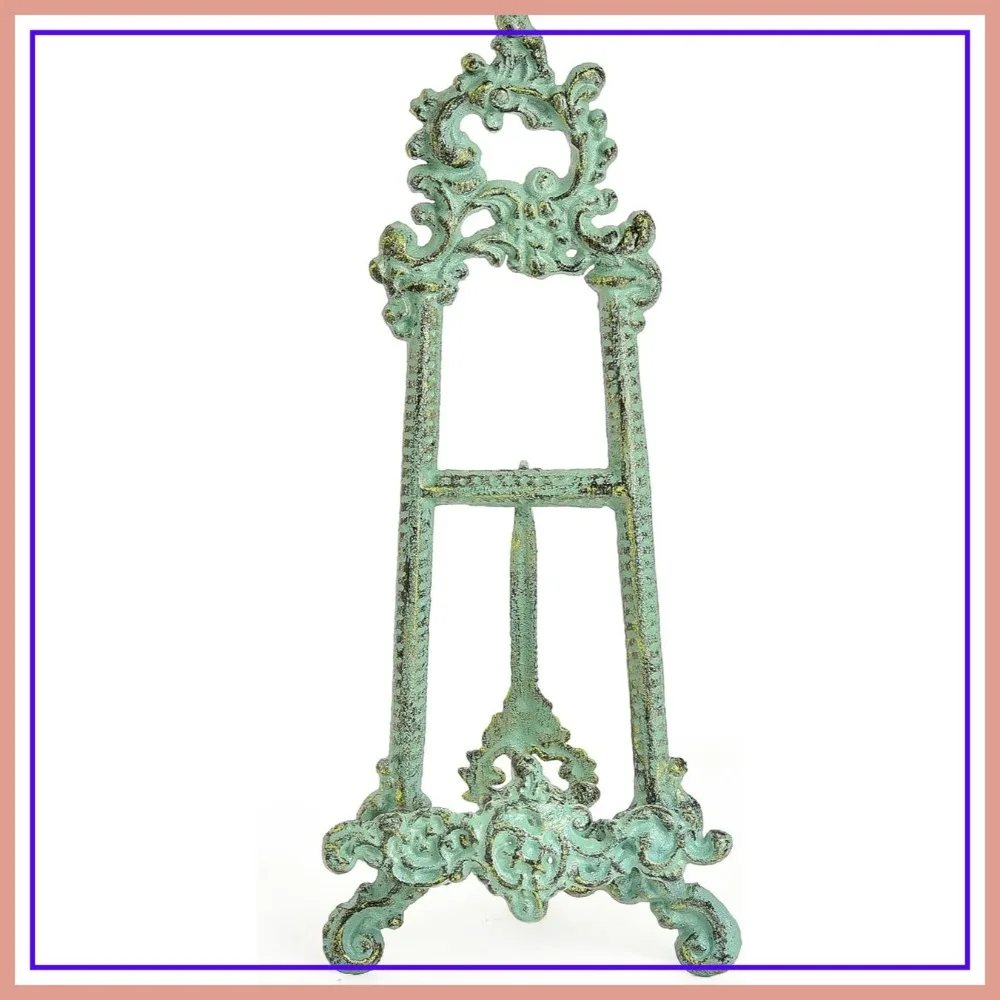 Vintage Cast Iron Cookbook Stand, 15.5" Ornate Easel for Recipe Book, Picture Frame, Plate, Home Decor
Vintage Cast Iron Cookbook Stand, 15.5" Ornate Easel for Recipe Book, Picture Frame, Plate, Home Decor