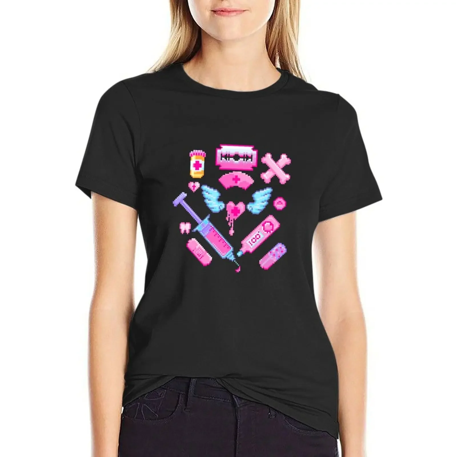 Menhera Collection T-Shirt customizeds oversized summer top shirts graphic tees workout t shirts for Women
Menhera Collection T-Shirt customizeds oversized summer top shirts graphic tees workout t shirts for Women