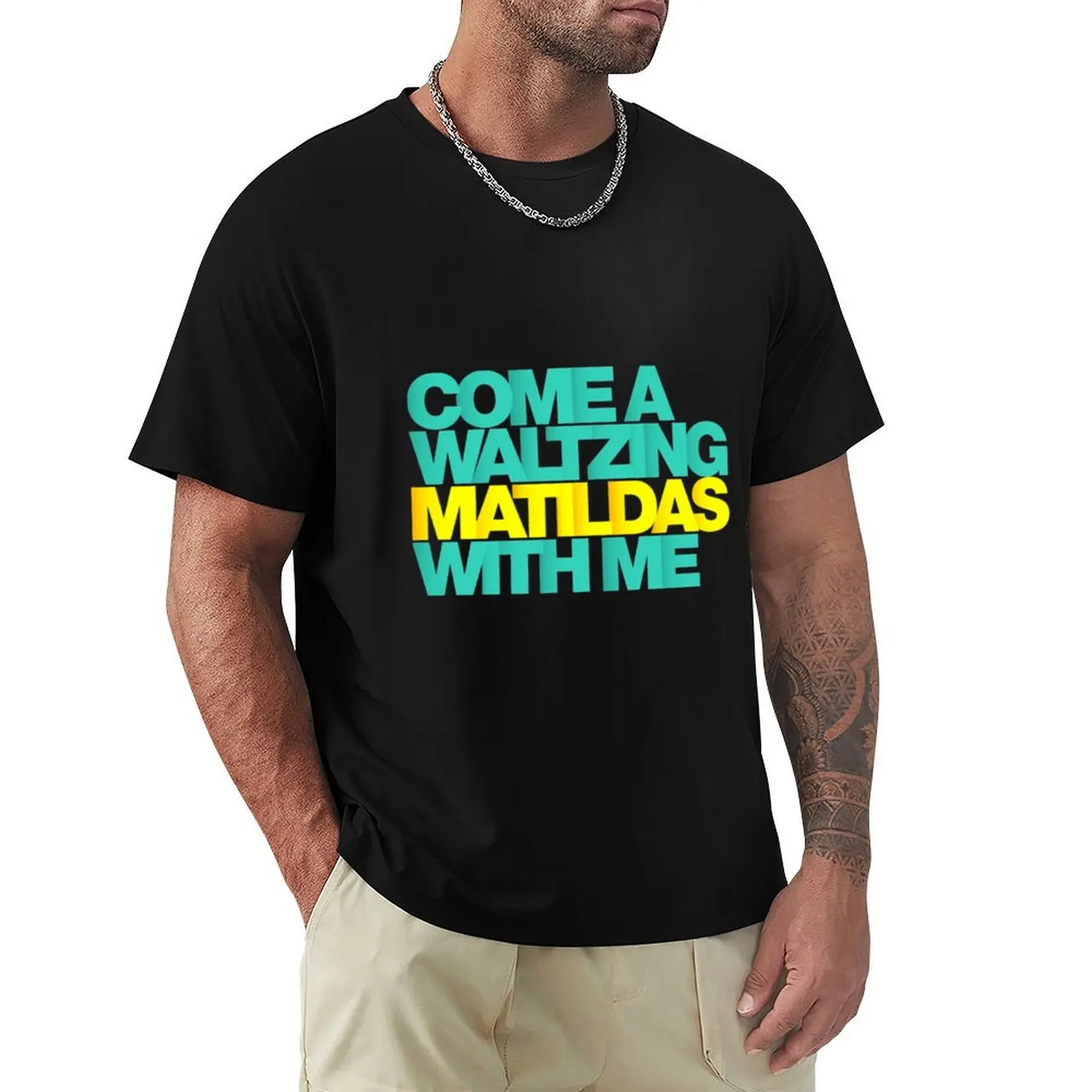 Come a waltzing Matildas with mea€| T-Shirt vintage t shirts summer tops men graphic t shirts
Come a waltzing Matildas with mea€| T-Shirt vintage t shirts summer tops men graphic t shirts