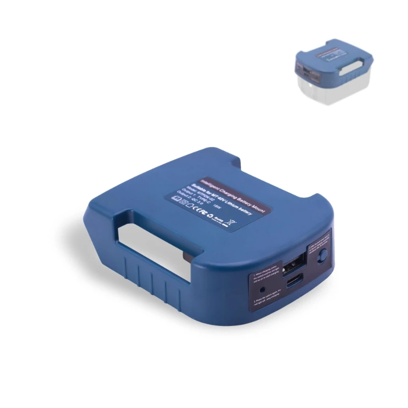 For Makita/Ryobi/Greenworks 40V Batteries Battery Adapter with USB Type-C Port for Mobile Phones Headphones and Other Devices
For Makita/Ryobi/Greenworks 40V Batteries Battery Adapter with USB Type-C Port for Mobile Phones Headphones and Other Devices