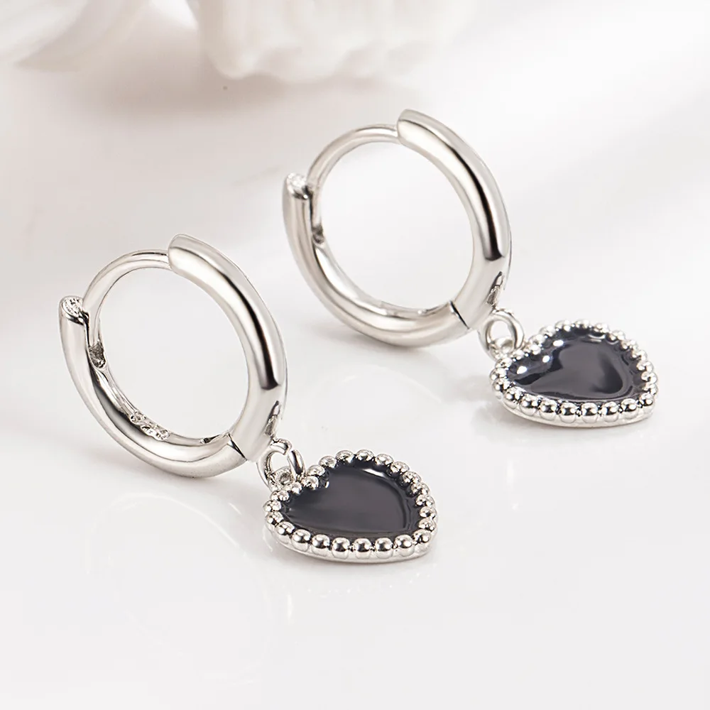 New in 925 Sterling Silver heart Small Earrings For Women Luxury Designer Fine Jewelry Wholesale Offers With
New in 925 Sterling Silver heart Small Earrings For Women Luxury Designer Fine Jewelry Wholesale Offers With