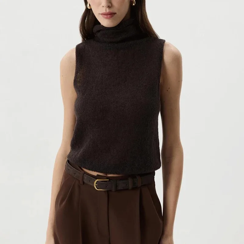 Ticketsx Fashion Women's Knit Tops Summer See Through Hollow Out Sleeveless Loose Top Vintage New Female Streetwear Commute Tops
Ticketsx Fashion Women's Knit Tops Summer See Through Hollow Out Sleeveless Loose Top Vintage New Female Streetwear Commute Tops