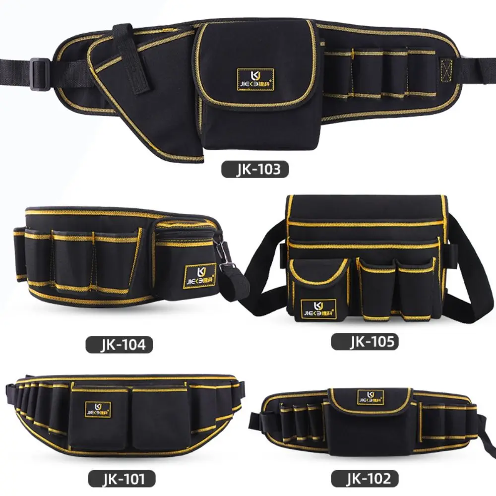 Oxford Cloth Waist Tool Pack Pouch Waterproof Electrician Bag with Adjustable Belt Portable Tool Storage Bag Household
Oxford Cloth Waist Tool Pack Pouch Waterproof Electrician Bag with Adjustable Belt Portable Tool Storage Bag Household