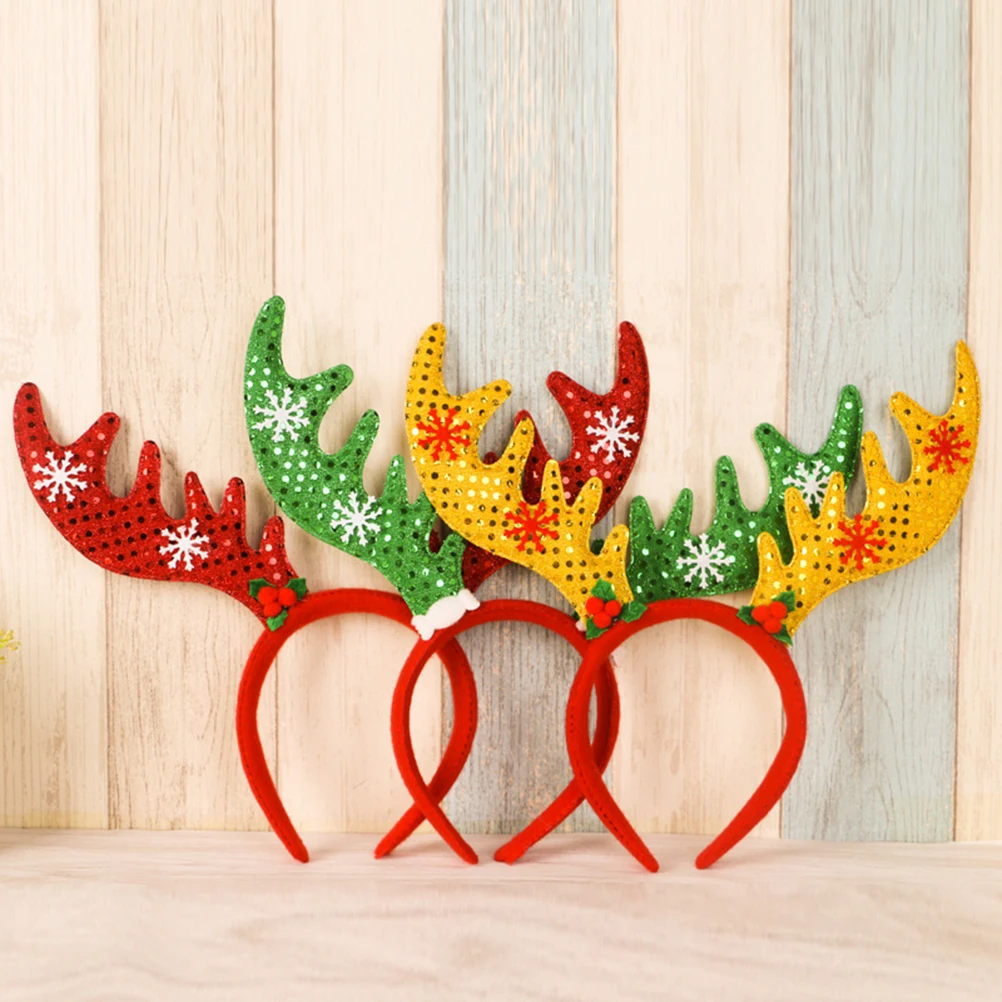 Christmas Decor Antlers Headband Party Props Decoration Headgear Ornaments Sequins
Christmas Decor Antlers Headband Party Props Decoration Headgear Ornaments Sequins