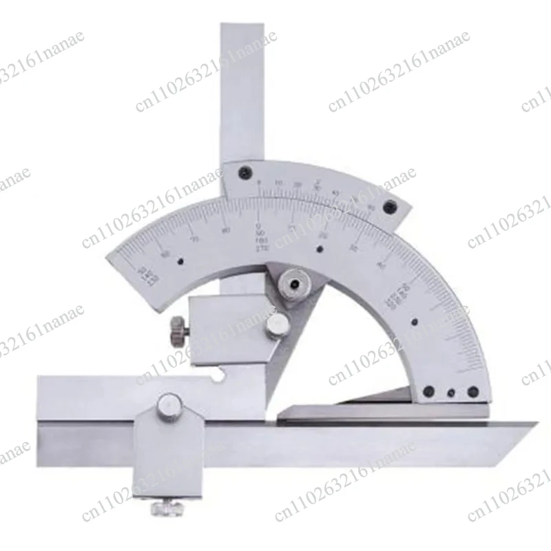 Hi-quality Carbon Steel Universal Bevel Protractor 0-320 Degree Accuracy Angle Measuring Ruler Tools Accuracy of 0.02
Hi-quality Carbon Steel Universal Bevel Protractor 0-320 Degree Accuracy Angle Measuring Ruler Tools Accuracy of 0.02