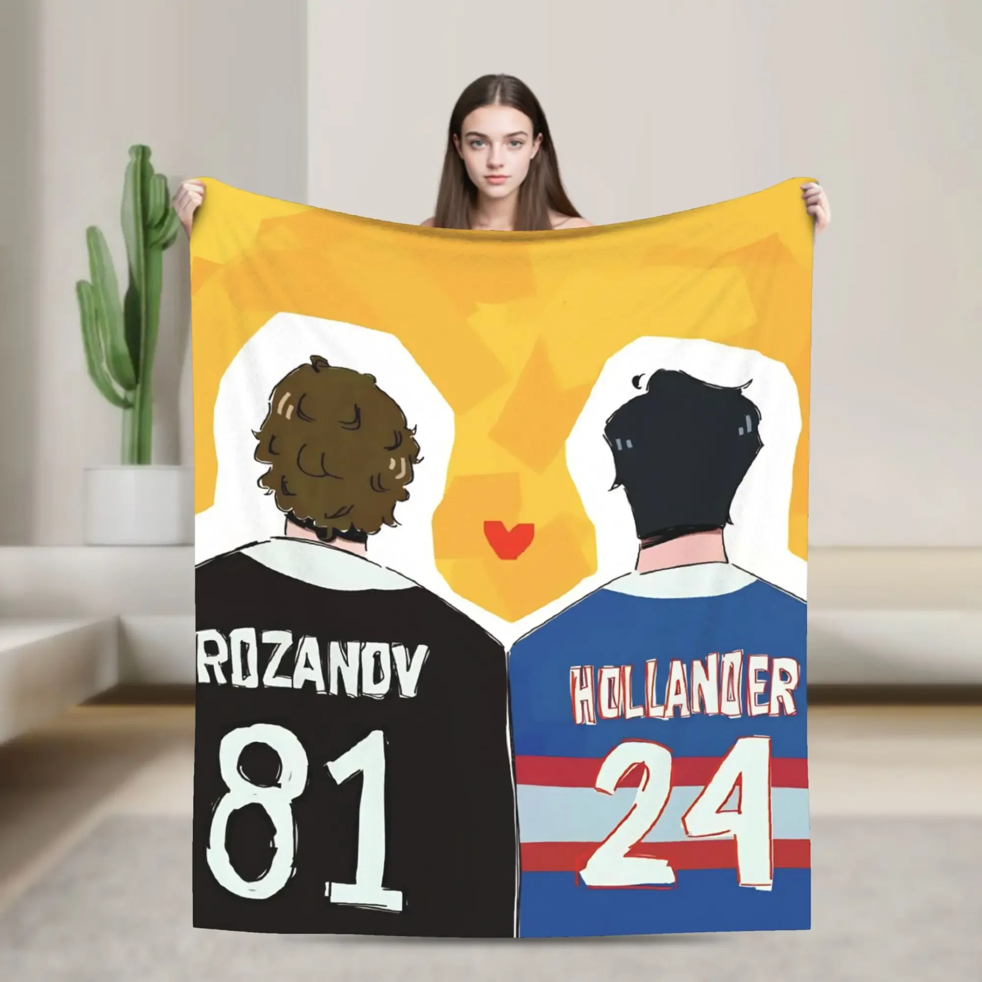 Heated Rivalry Plush Blanket Hollanov 81 24 Novelty Throw Blanket for Home 200x150cm Bedspread,
Heated Rivalry Plush Blanket Hollanov 81 24 Novelty Throw Blanket for Home 200x150cm Bedspread,