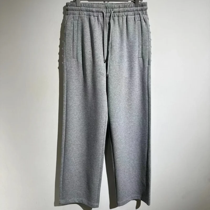 Top Quality High Street Rivet Straight Design Sweatpants Black Pants Y2k Streetwear Joggers Casual Trousers Traf Men's Clothing
Top Quality High Street Rivet Straight Design Sweatpants Black Pants Y2k Streetwear Joggers Casual Trousers Traf Men's Clothing