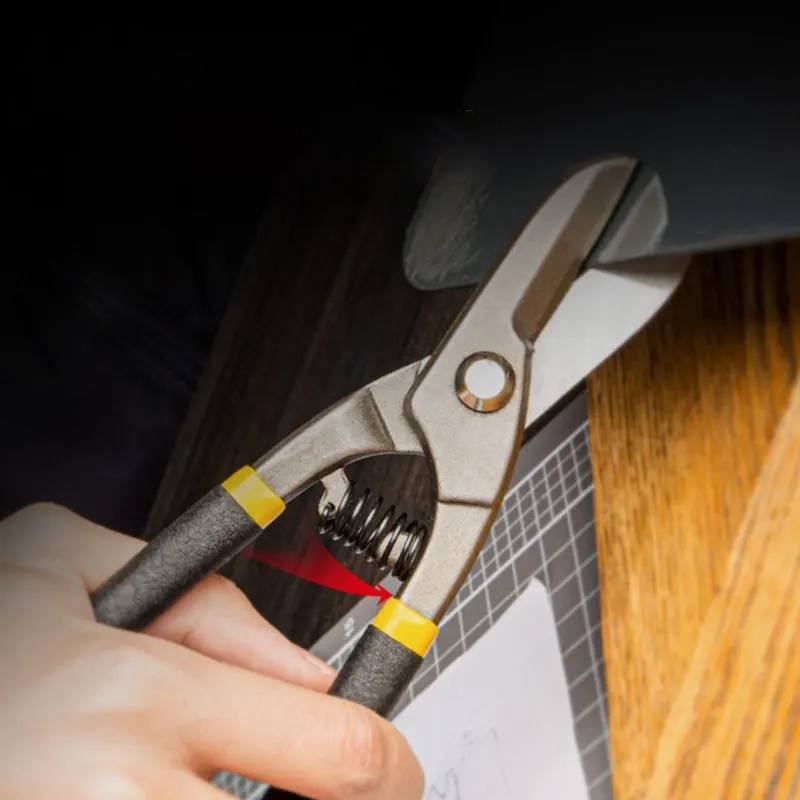 Cardboard Leather Iron Mesh Hand Tools Heavy Duty Industrial Shears Multi Functional Iron Sheet Scissors Standard Cutting Wires
Cardboard Leather Iron Mesh Hand Tools Heavy Duty Industrial Shears Multi Functional Iron Sheet Scissors Standard Cutting Wires