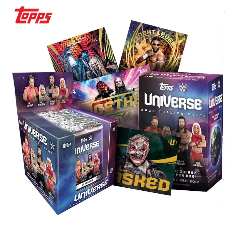 2025 Topps WWE Universe Value Card Roman Reigns Mystery Box Anime Trading Cards Game Birthday Holiday Toy Gift Collectible Cards
2025 Topps WWE Universe Value Card Roman Reigns Mystery Box Anime Trading Cards Game Birthday Holiday Toy Gift Collectible Cards