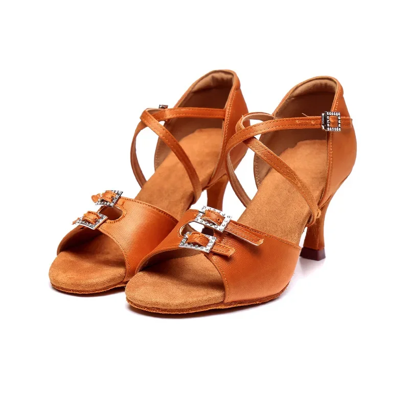 Women's Buckle High/Low Heels Suede Soles Latin Dance Modern Ballroom Cha-Cha Rumba Samba Dance Shoes
Women's Buckle High/Low Heels Suede Soles Latin Dance Modern Ballroom Cha-Cha Rumba Samba Dance Shoes