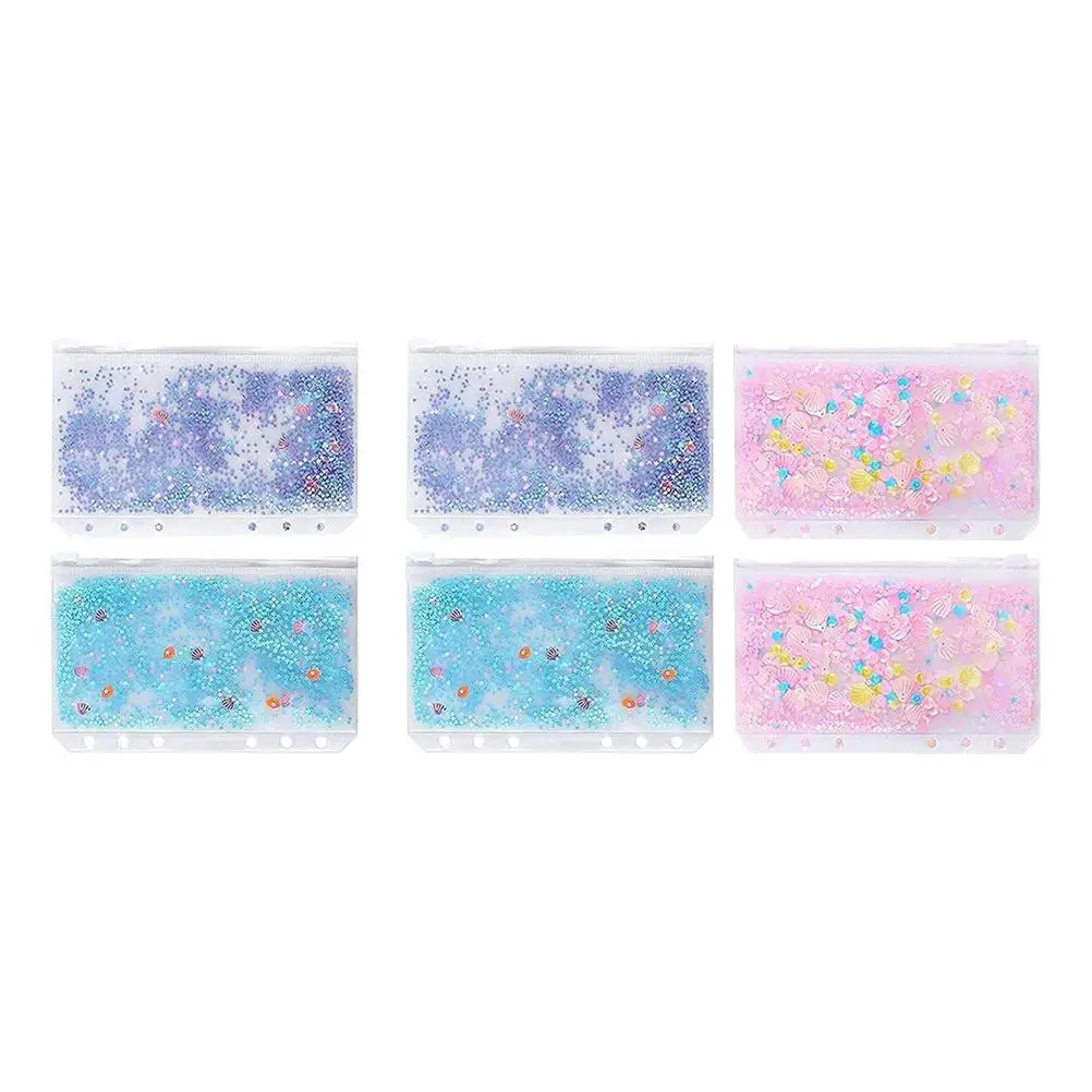 6 Pcs Loose Leaf Pouch Binder Pouch Blinder Folders 6 Holes Zipper Storage Bag Loose leaf Pockets Document ganizer
6 Pcs Loose Leaf Pouch Binder Pouch Blinder Folders 6 Holes Zipper Storage Bag Loose leaf Pockets Document ganizer