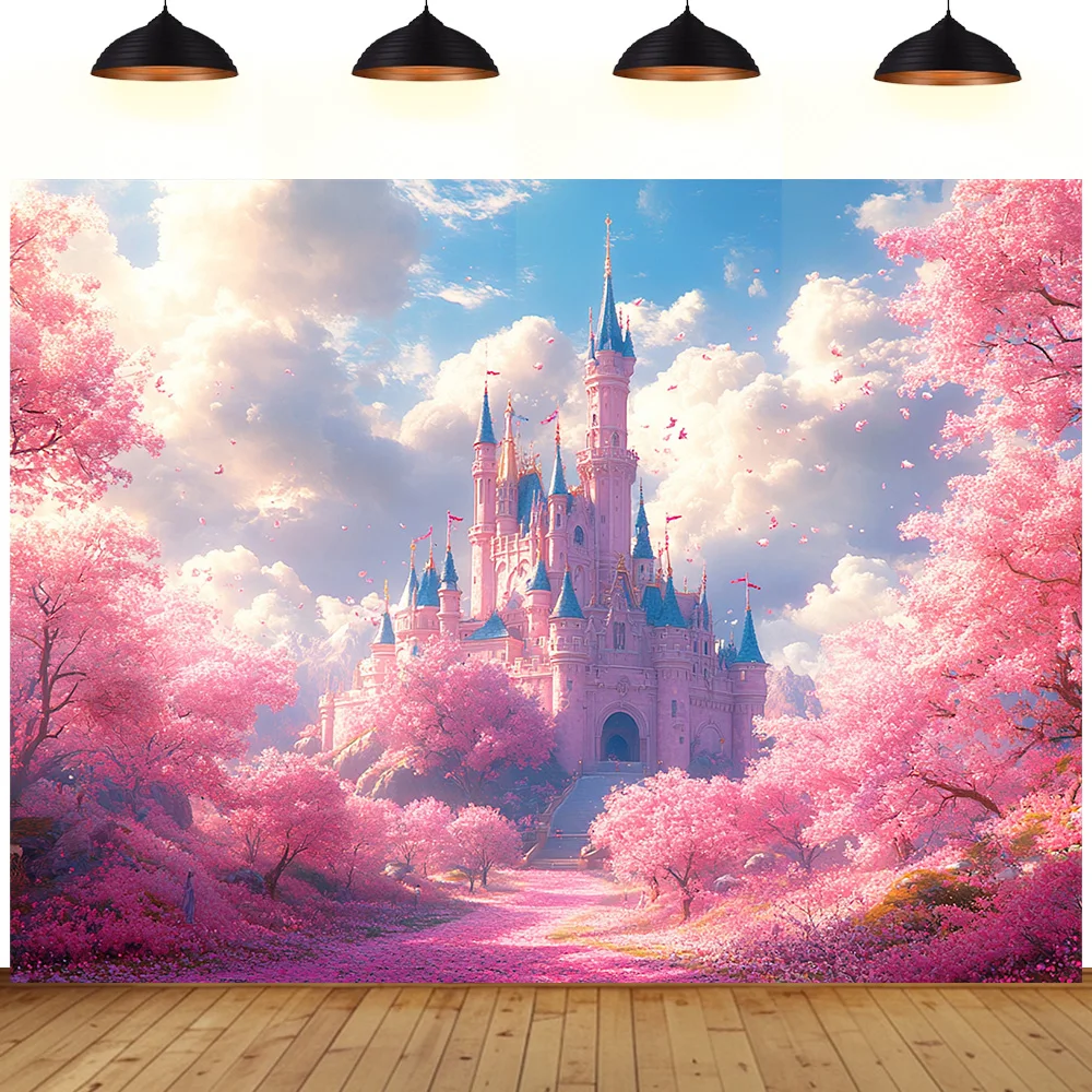 castle theme birthday party background princess girl pink bright Children's Day Photography prop Photo booth kids Backdrops
castle theme birthday party background princess girl pink bright Children's Day Photography prop Photo booth kids Backdrops
