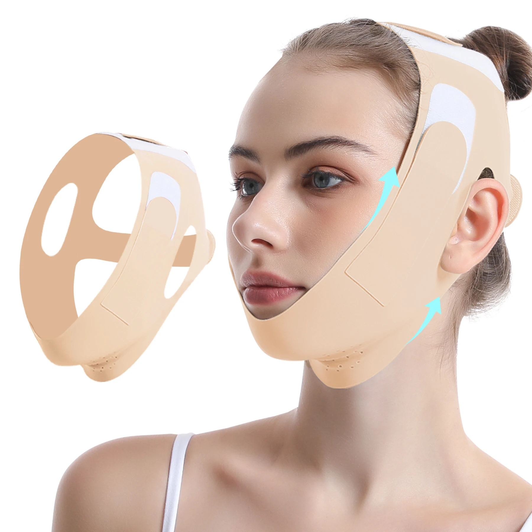 Upgraded V-Line Lifting Mask Chin Strap Reusable Sleep Face Slimming Band
Upgraded V-Line Lifting Mask Chin Strap Reusable Sleep Face Slimming Band
