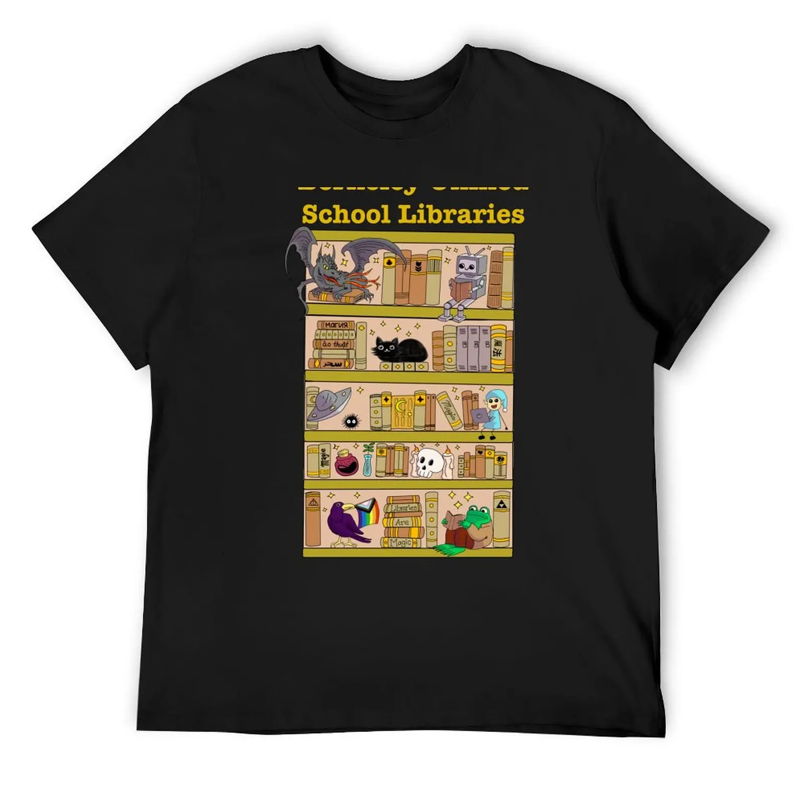 Berkeley Unified School Libraries - with Text T-Shirt Short sleeve tee oversized t shirt tops mens designer clothes
Berkeley Unified School Libraries - with Text T-Shirt Short sleeve tee oversized t shirt tops mens designer clothes