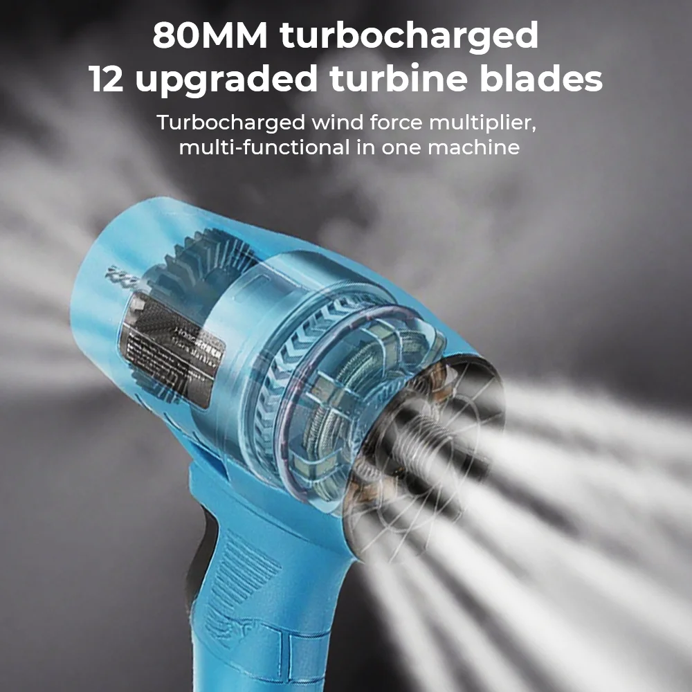 400000 Powerful Air Blower Turbo Jet Turbo Blower Electric POWERFUL BLOWERS Handheld Violent Fan Car Wash Snow Removal Air Dryer
400000 Powerful Air Blower Turbo Jet Turbo Blower Electric POWERFUL BLOWERS Handheld Violent Fan Car Wash Snow Removal Air Dryer