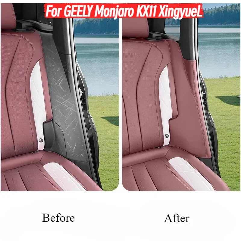 For GEELY Monjaro KX11 XingyueL After 2023 Rear Seats Leather Protective Pad Anti-scratch Protection Car Interior Accessories
For GEELY Monjaro KX11 XingyueL After 2023 Rear Seats Leather Protective Pad Anti-scratch Protection Car Interior Accessories