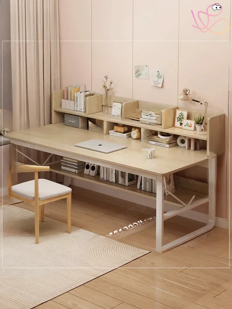 Simple Office Computer Desk with Storage Bookshelf, Bedroom, Home Writing Desk Computer 100/120/140cm
Simple Office Computer Desk with Storage Bookshelf, Bedroom, Home Writing Desk Computer 100/120/140cm