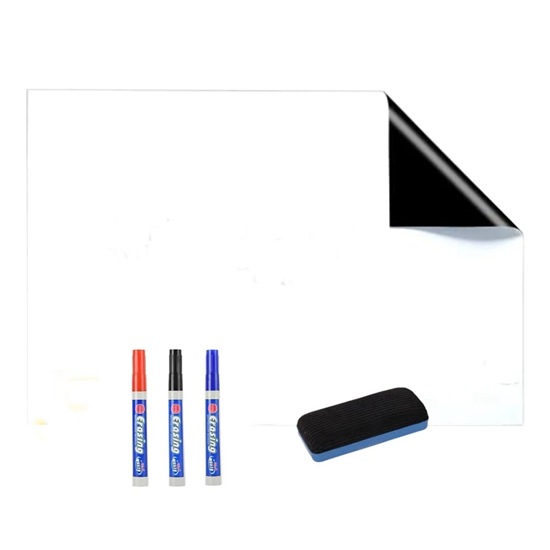 Whiteboard Replacement Spare Parts Foil 60X40 Cm Magnetic, Self-Adhesive Magnetic Foil White Include Whiteboard Marker
Whiteboard Replacement Spare Parts Foil 60X40 Cm Magnetic, Self-Adhesive Magnetic Foil White Include Whiteboard Marker