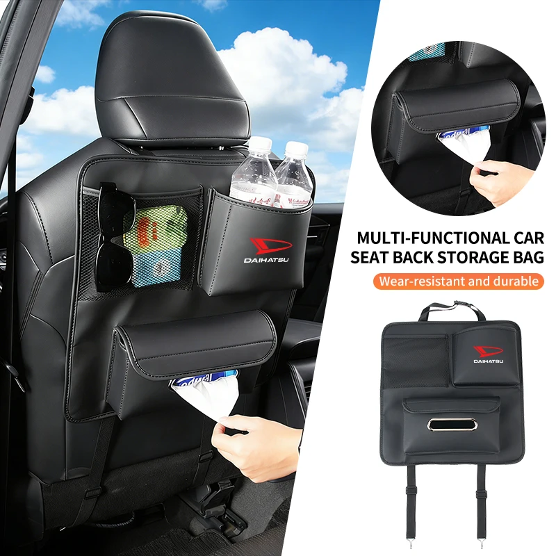 Car Seatback Sorage Bag Leather Hanging Pouch Trunk Organizer For Daihatsu Terios Sirion Mira Materia Rocky YRV Feroza Charade
Car Seatback Sorage Bag Leather Hanging Pouch Trunk Organizer For Daihatsu Terios Sirion Mira Materia Rocky YRV Feroza Charade