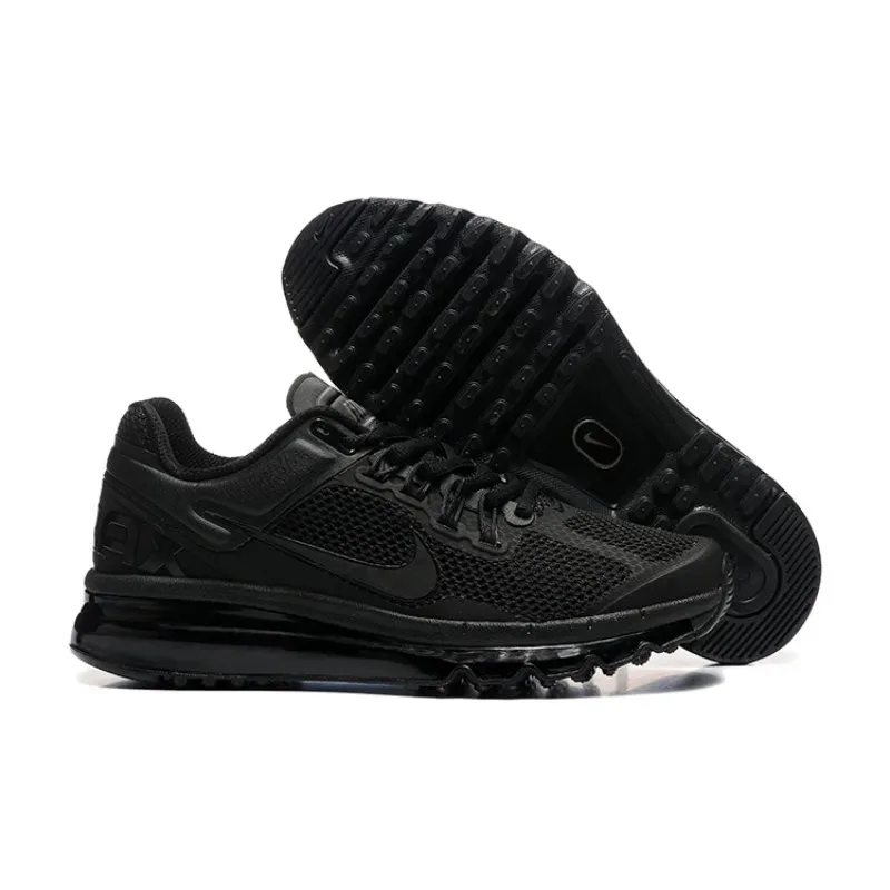 Nike Air Max 2013, тройные черные классические повседневные уличные спортивные кроссовки унисекс на воздушной подушке, мужские и женские кроссовки FZ3156-010
Nike Air Max 2013, тройные черные классические повседневные уличные спортивные кроссовки унисекс на воздушной подушке, мужские и женские кроссовки FZ3156-010