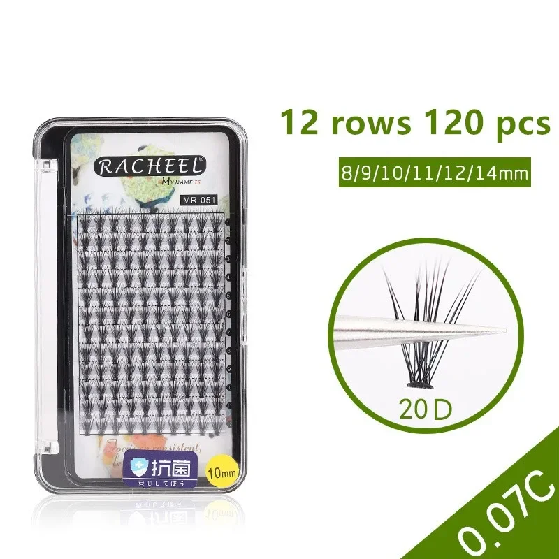 0.07mm C Curl 20D Cluster Eyelashes Rusian Volume Fasle Eyelash High Quality Imported Super Soft Rabbit Hair Lashes MR-051
0.07mm C Curl 20D Cluster Eyelashes Rusian Volume Fasle Eyelash High Quality Imported Super Soft Rabbit Hair Lashes MR-051