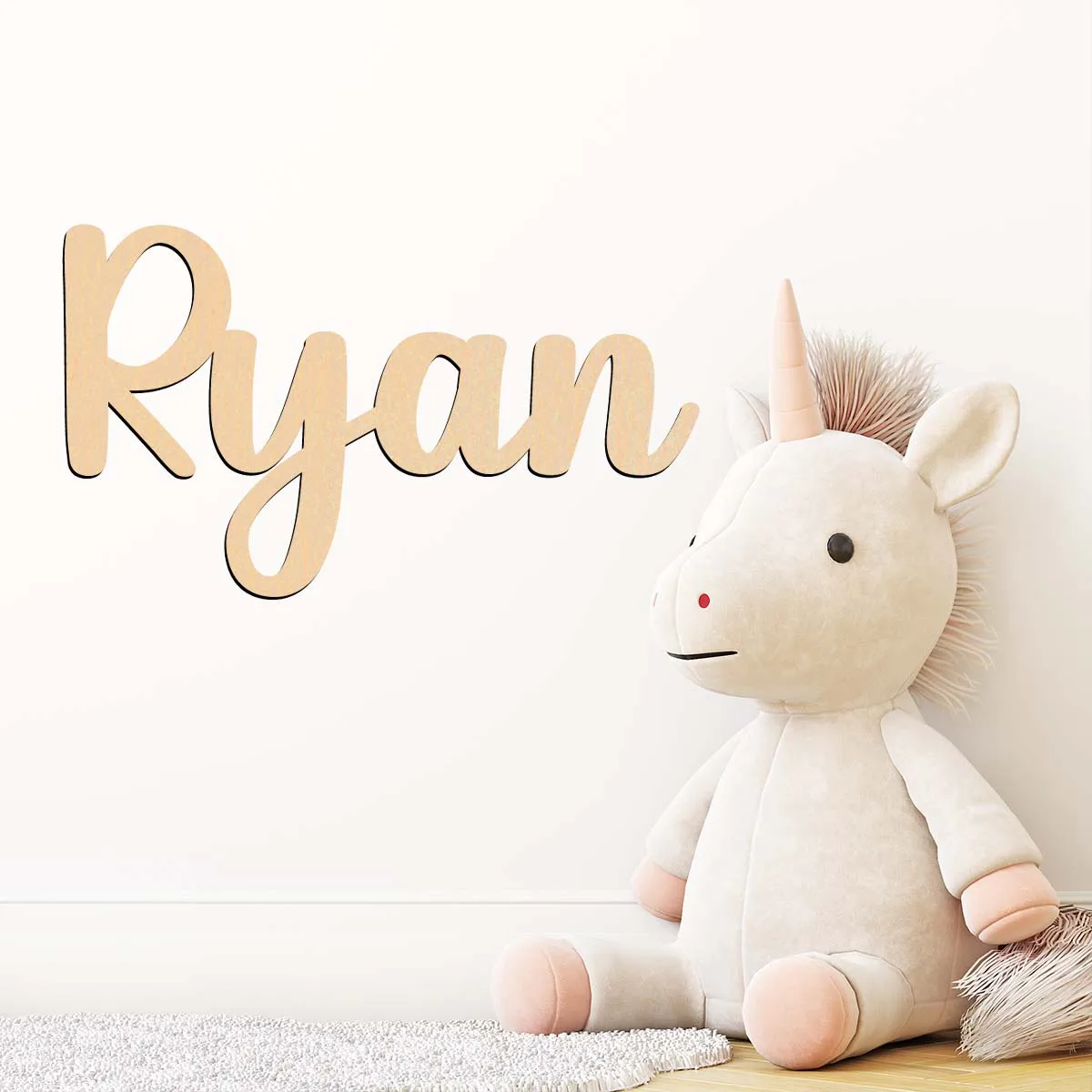 1pc Cartoon Ryan example Customized Name Laser-Cut Sign Wooden Plaque Wooden Sign Unfinished Wood for Painting or Glittering
1pc Cartoon Ryan example Customized Name Laser-Cut Sign Wooden Plaque Wooden Sign Unfinished Wood for Painting or Glittering