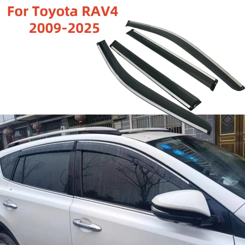 Для Toyota RAV4 RAV-4 2009-2013 / 2014-2019 / 2020-2025 дефлектор оконного козырька от солнца и дождя, украшение из нержавеющей стали
Для Toyota RAV4 RAV-4 2009-2013 / 2014-2019 / 2020-2025 дефлектор оконного козырька от солнца и дождя, украшение из нержавеющей стали