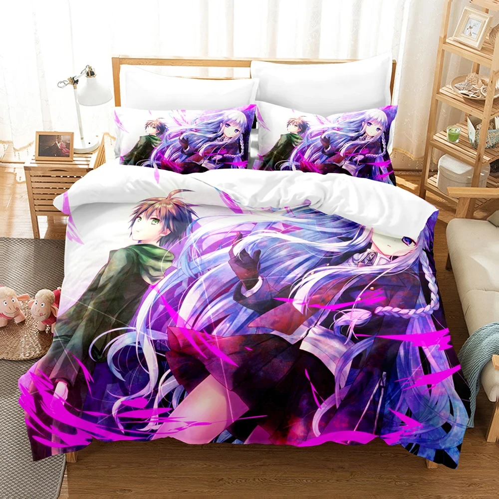 Anime Danganronpa Bedding Set,Duvet Cover Comforter Bed Set Quilt Cover Pillowcase,King Queen Twin Size Boys Girls Adults
Anime Danganronpa Bedding Set,Duvet Cover Comforter Bed Set Quilt Cover Pillowcase,King Queen Twin Size Boys Girls Adults
