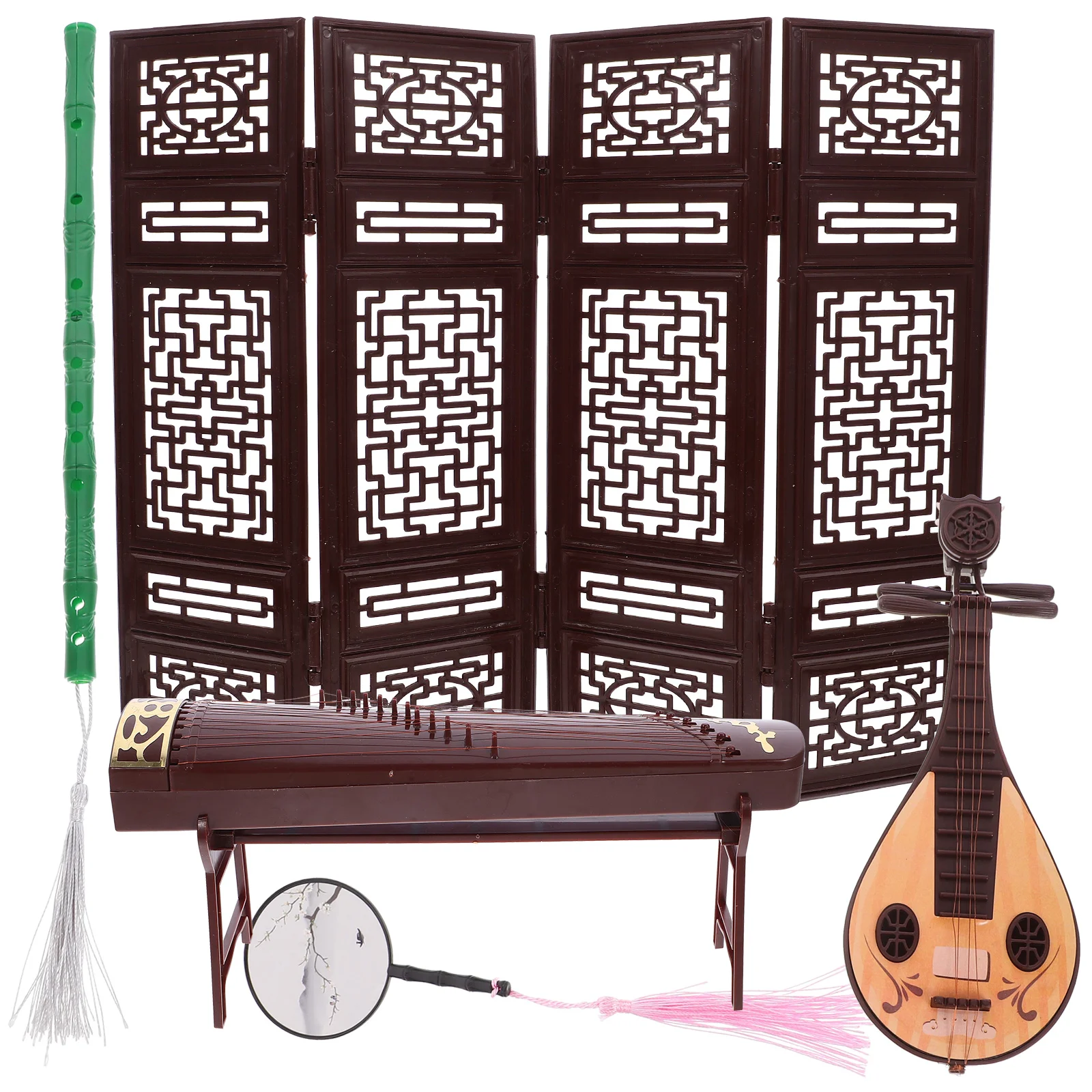 Vintage Miniature Instrument Zither Decorative Screen for House Desktop Accessories Realistic Shape Traditional Design Mini
Vintage Miniature Instrument Zither Decorative Screen for House Desktop Accessories Realistic Shape Traditional Design Mini