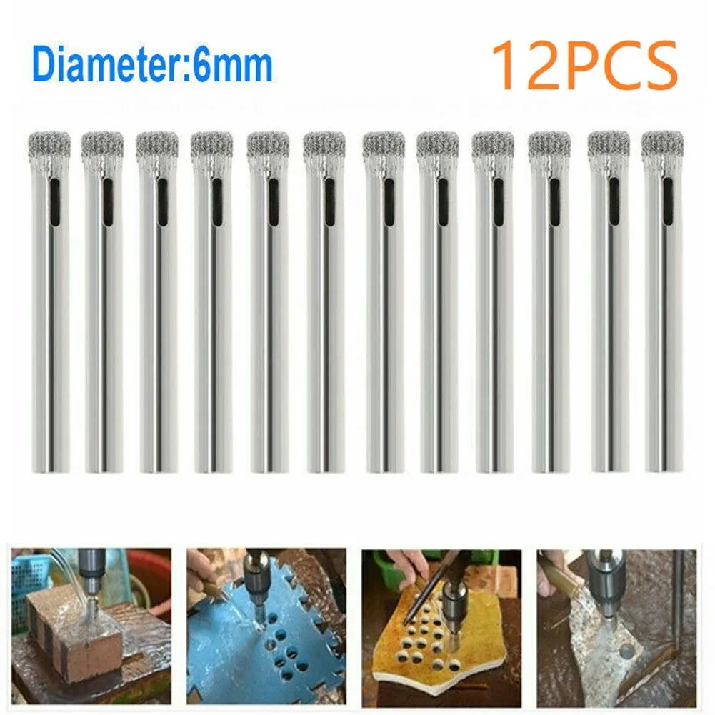 12Pcs Cutter Hole Saw Drill Bit Tools Set For Tile Ceramic Glass 6mm Diamond Porcelain Cup Saw Ceramic Marble Granite Tile Hole
12Pcs Cutter Hole Saw Drill Bit Tools Set For Tile Ceramic Glass 6mm Diamond Porcelain Cup Saw Ceramic Marble Granite Tile Hole