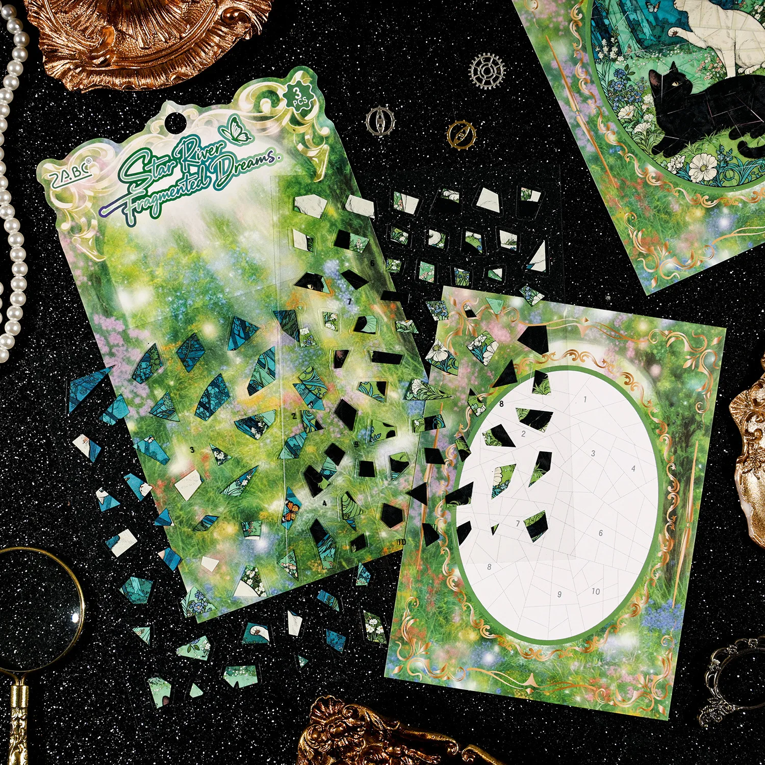 3pcs/1lot kawaii Stationery Sticker Star River Fragmented Dreams junk journal Decorative Scrapbooking DIY Craft
3pcs/1lot kawaii Stationery Sticker Star River Fragmented Dreams junk journal Decorative Scrapbooking DIY Craft