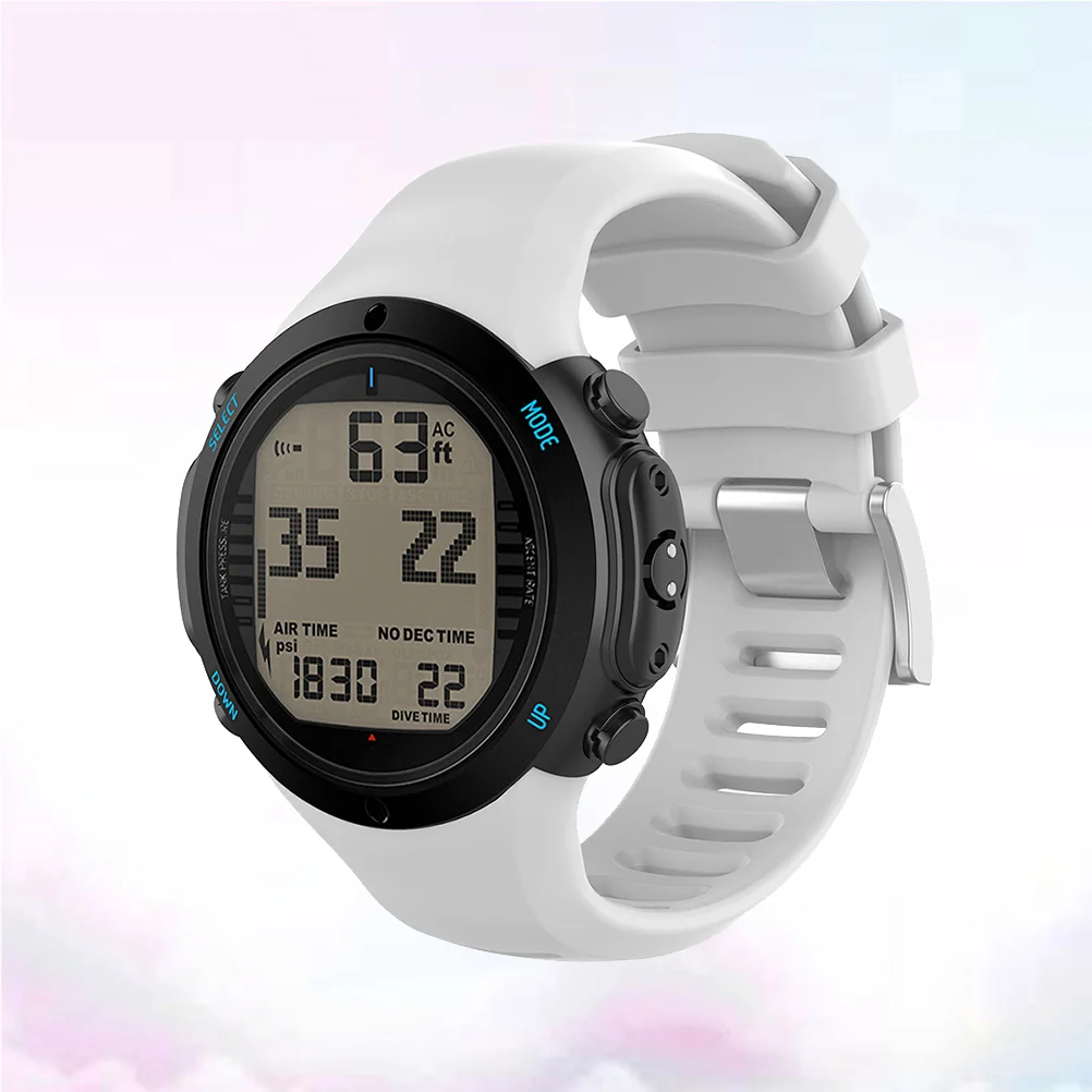 Delicate Silicone Steel Buckle Strap Compatible for SUUNTO D6 Dive D6i Watch White silicone watch band
Delicate Silicone Steel Buckle Strap Compatible for SUUNTO D6 Dive D6i Watch White silicone watch band