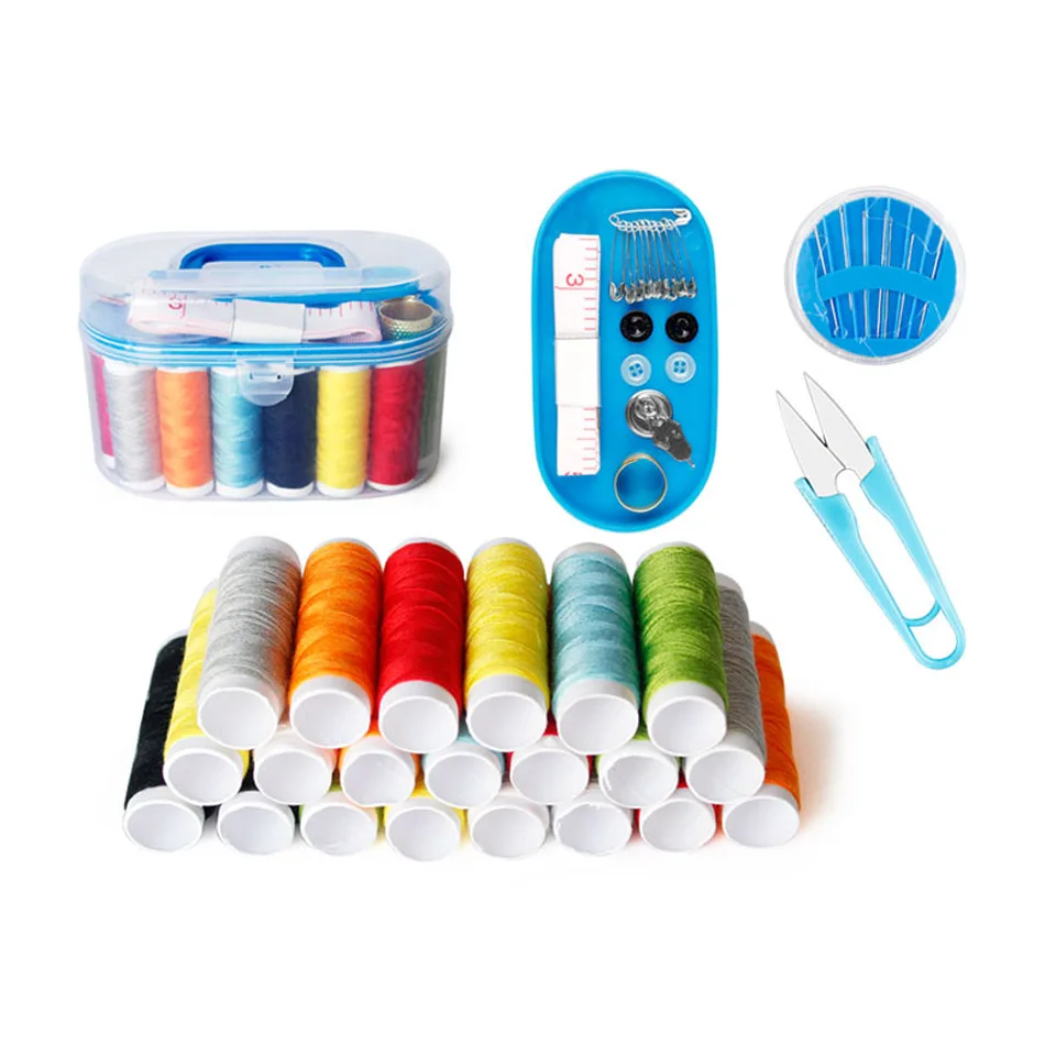 Household sewing box set portable small sewing needle and thread treasure box sewing bag hand sewing hand sewing tool
Household sewing box set portable small sewing needle and thread treasure box sewing bag hand sewing hand sewing tool