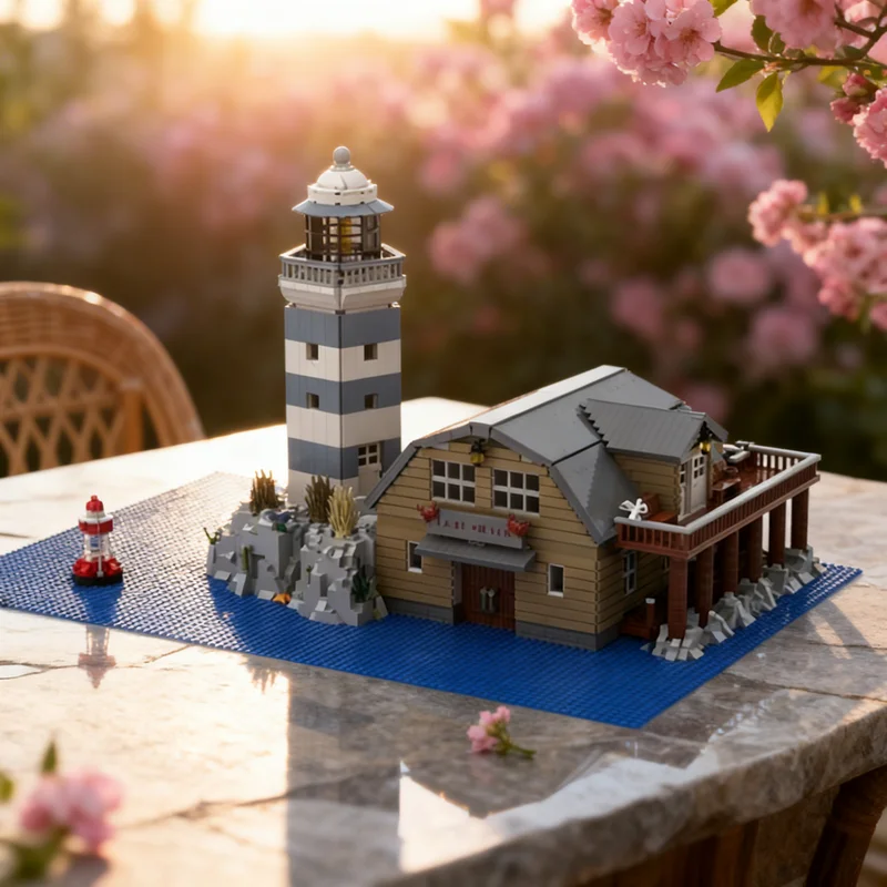 Конструктор MOC «Крабовая хижина-фонарь» (5014 деталей), модульная модель городского пейзажа, игрушка-подарок, креативный коллекционный предмет для демонстрации, премиум-класса
Конструктор MOC «Крабовая хижина-фонарь» (5014 деталей), модульная модель городского пейзажа, игрушка-подарок, креативный коллекционный предмет для демонстрации, премиум-класса