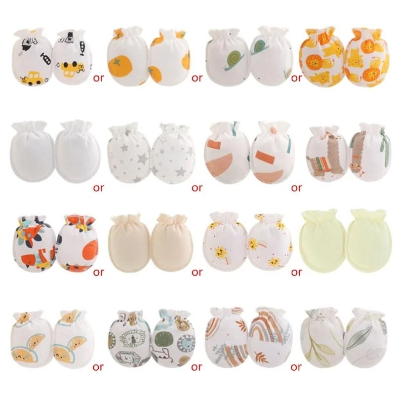 Q1FE Newborn Anti-Scratch Gloves Baby Unisex Cartoon Print Gloves Face Protective Mittens Baby Essential Accessories 5 Pairs
Q1FE Newborn Anti-Scratch Gloves Baby Unisex Cartoon Print Gloves Face Protective Mittens Baby Essential Accessories 5 Pairs
