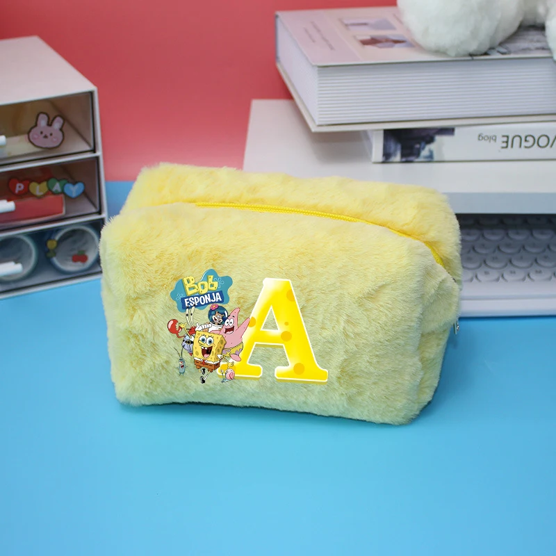 SpongeBob SquarePants Fluffy Makeup Bag Girl Women Portable Cosmetic Bag Cute Cosmetic Pouch Travel Organizer Toiletry Bags Gift
SpongeBob SquarePants Fluffy Makeup Bag Girl Women Portable Cosmetic Bag Cute Cosmetic Pouch Travel Organizer Toiletry Bags Gift