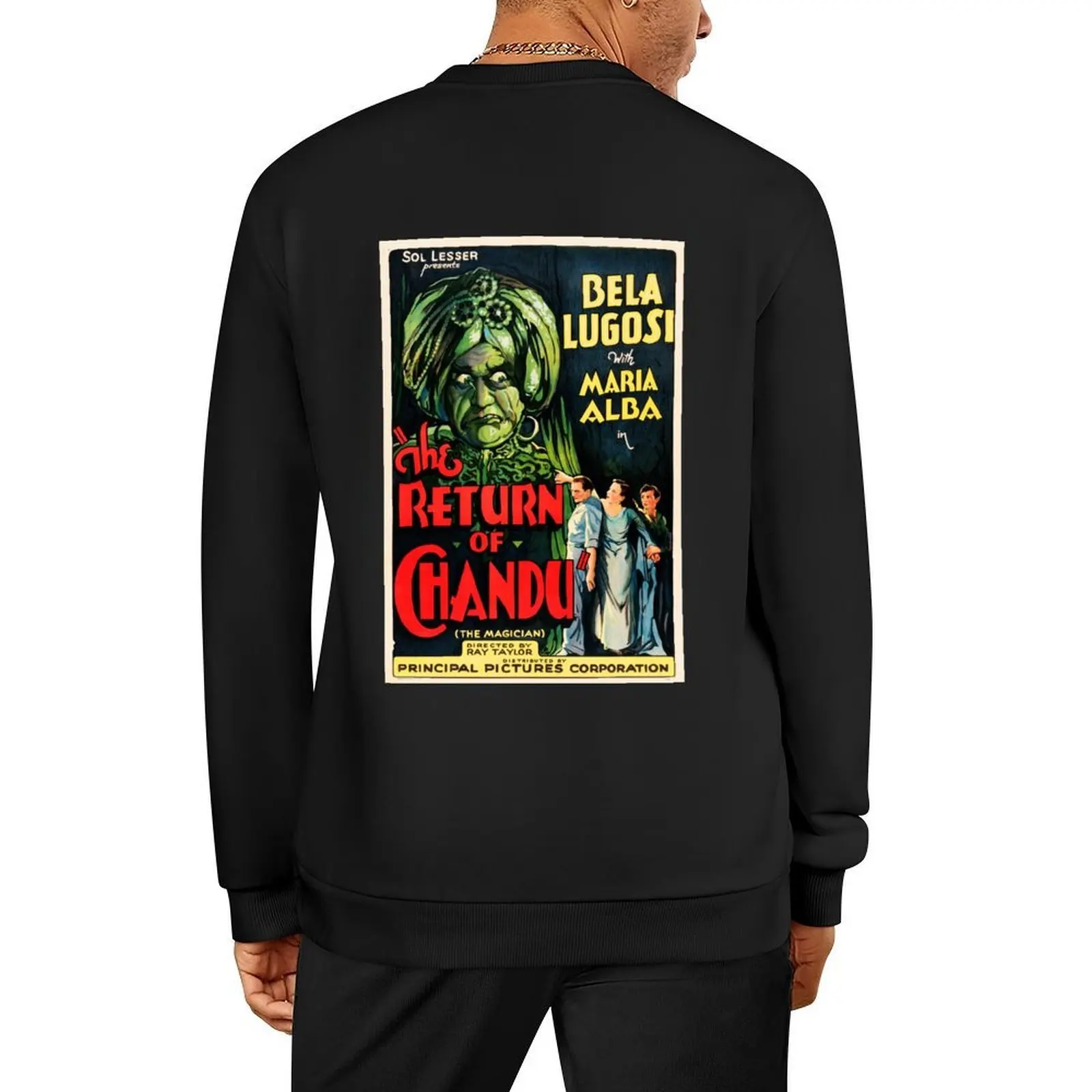 THE RETURN OF CHANDU 1934 Fantasy Film Starring Bela Lugosi Retro Film Poster Pullover autumn new products hooded sweatshirts
THE RETURN OF CHANDU 1934 Fantasy Film Starring Bela Lugosi Retro Film Poster Pullover autumn new products hooded sweatshirts