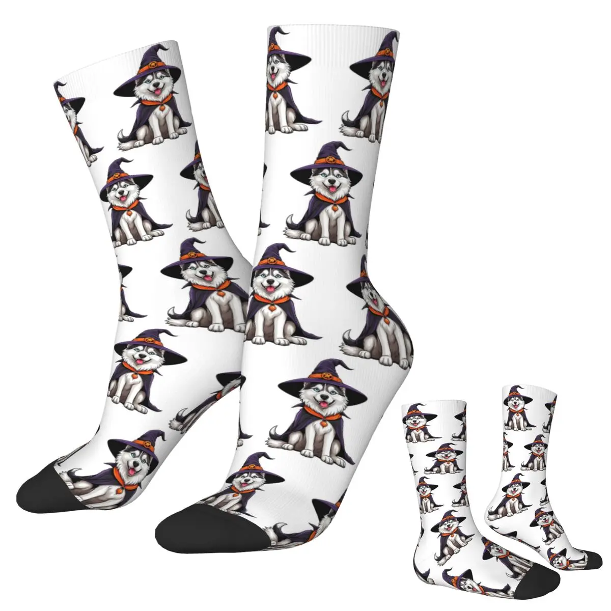 Siberian Husky Halloween Witch Decor Dog Lover Gift Socks Harajuku High Quality Stockings All Season Long Socks Birthday Present
Siberian Husky Halloween Witch Decor Dog Lover Gift Socks Harajuku High Quality Stockings All Season Long Socks Birthday Present
