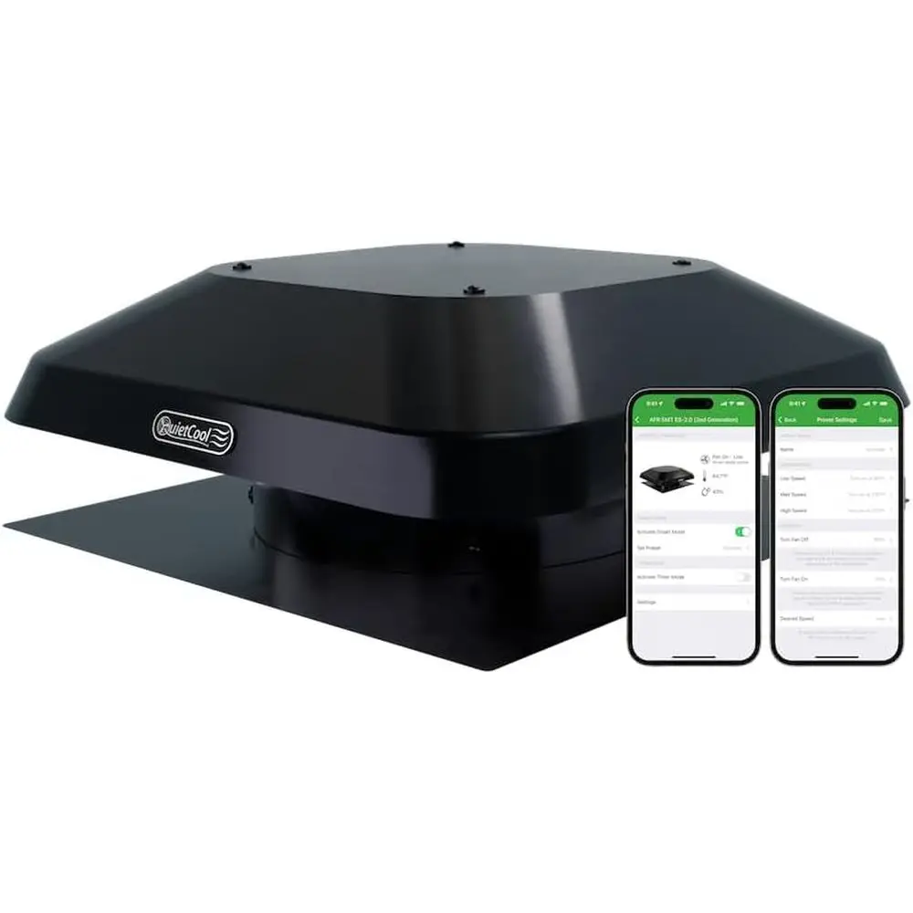AR SMT ES-2.0 Roo Mount Smart Attic an - Up to 1950 CM - As low as 25 Watts - Smart App Control - tat and Huistat - 20t Power Co
AR SMT ES-2.0 Roo Mount Smart Attic an - Up to 1950 CM - As low as 25 Watts - Smart App Control - tat and Huistat - 20t Power Co