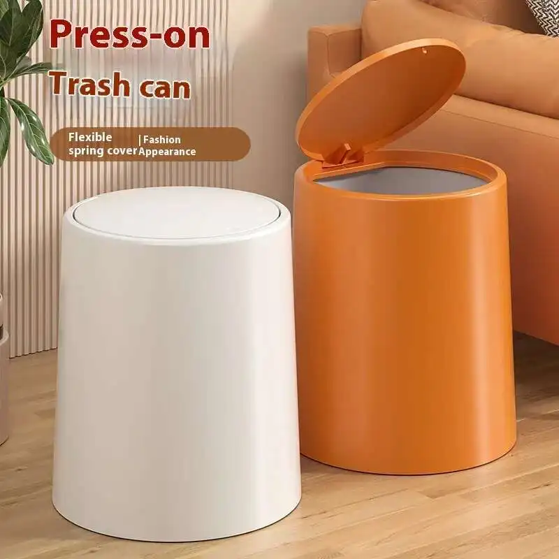 Polychrome Wastebasket Press Type DIY Solid Colorbedroom Waste Recycle Bin Odor Proof Trash Can Bathroom Accessories
Polychrome Wastebasket Press Type DIY Solid Colorbedroom Waste Recycle Bin Odor Proof Trash Can Bathroom Accessories