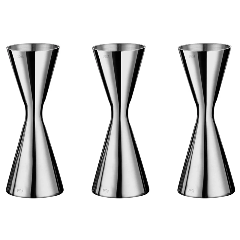 4X Stainless Steel Measure Cup Double Head Bar Party Wine Cocktail Shaker Jigger 45Ml
4X Stainless Steel Measure Cup Double Head Bar Party Wine Cocktail Shaker Jigger 45Ml