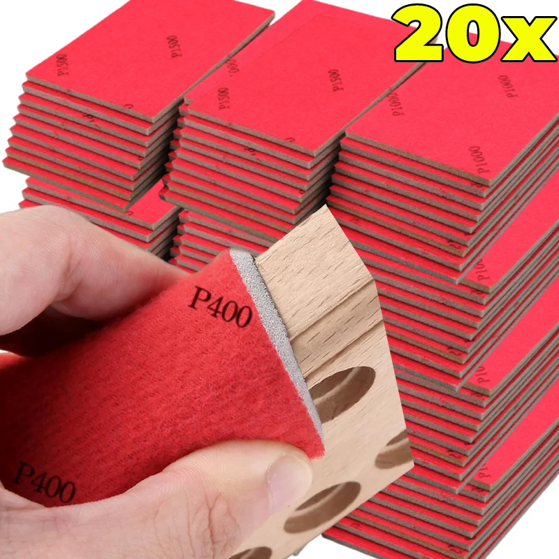 5/20pcs Sandpaper Wet Dry Sanding Paper Furniture Sanding Fine Sandpaper Glass Ceramics Wood Manual Polishing Sanding Tools
5/20pcs Sandpaper Wet Dry Sanding Paper Furniture Sanding Fine Sandpaper Glass Ceramics Wood Manual Polishing Sanding Tools