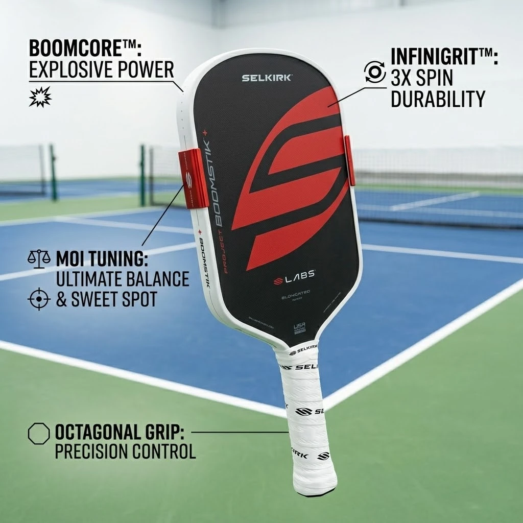 Selkirk LABS Elongated T700 Carbon Fiber Pickleball Paddle USAP Approved High Spin Large Sweet Spot Competition Training Racket
Selkirk LABS Elongated T700 Carbon Fiber Pickleball Paddle USAP Approved High Spin Large Sweet Spot Competition Training Racket