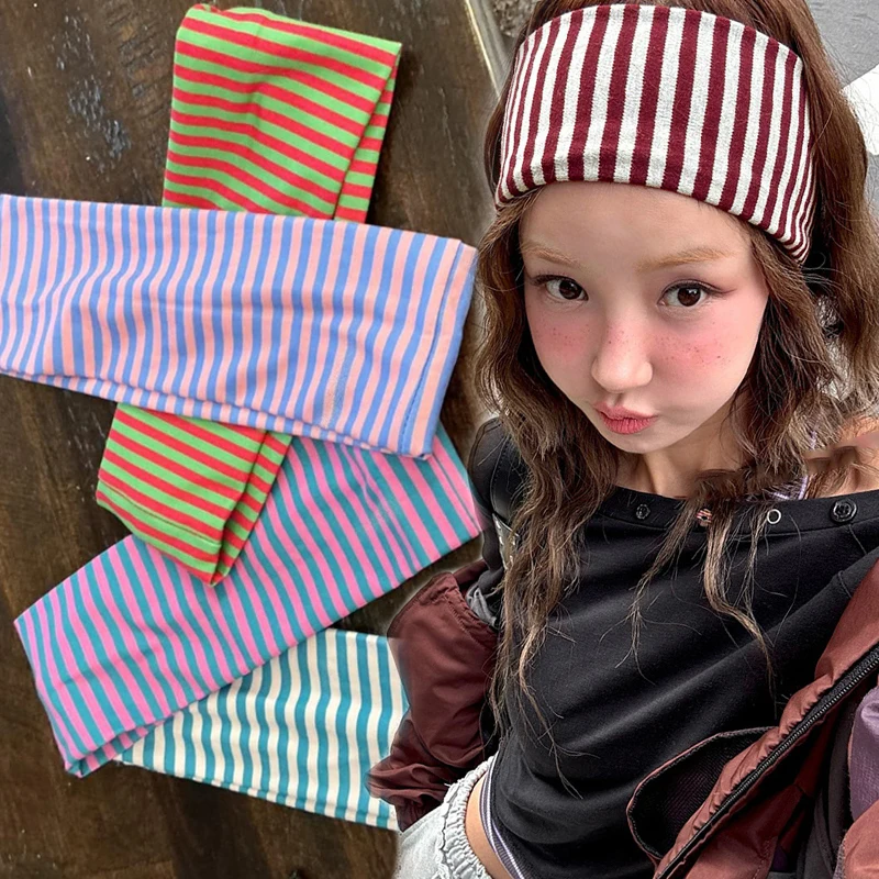 Elastic Stretchy Striped Headbands for Women Color Wide Non Slip Wraps Head Bands Fashion Bandanas Workout Yoga Cute Hair Bands
Elastic Stretchy Striped Headbands for Women Color Wide Non Slip Wraps Head Bands Fashion Bandanas Workout Yoga Cute Hair Bands