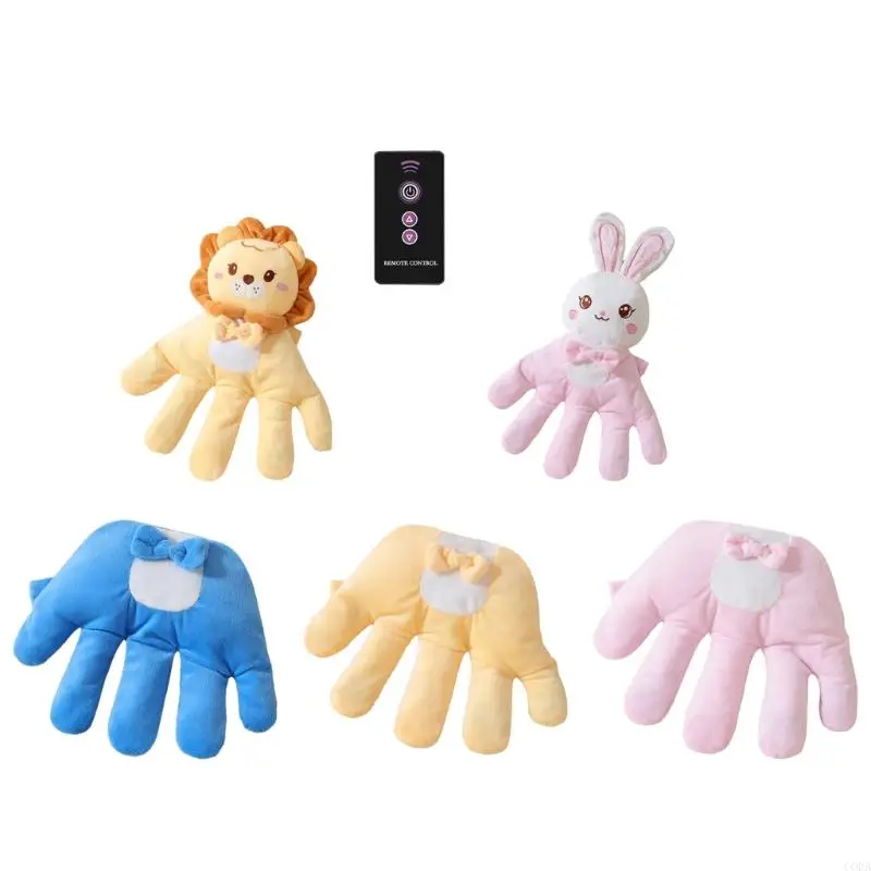 Corb Baby успокаивающая рука для уменьшения испуга и продвижения Sleep Cartoon Pacify Toy в течение 0-36 месяцев младенцев
Corb Baby успокаивающая рука для уменьшения испуга и продвижения Sleep Cartoon Pacify Toy в течение 0-36 месяцев младенцев
