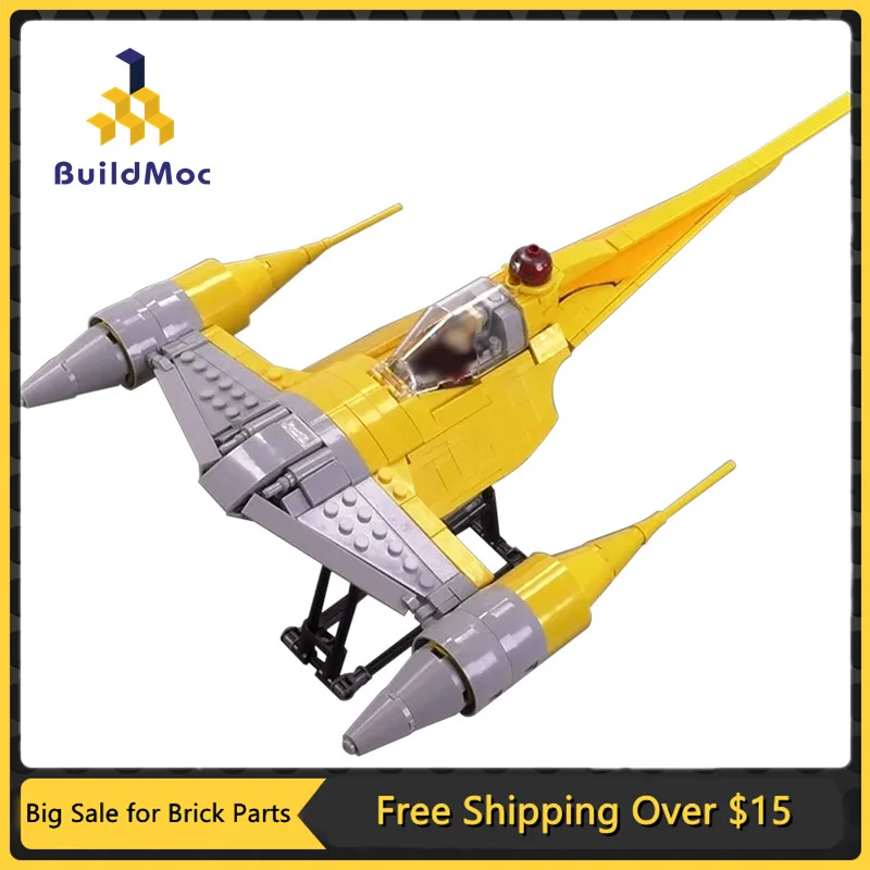 MOC Space Series N-1 Yellow Aircraft Navigator Airplane 13997 Modular Apocalypse Model Building Blocks for Children Kids
MOC Space Series N-1 Yellow Aircraft Navigator Airplane 13997 Modular Apocalypse Model Building Blocks for Children Kids