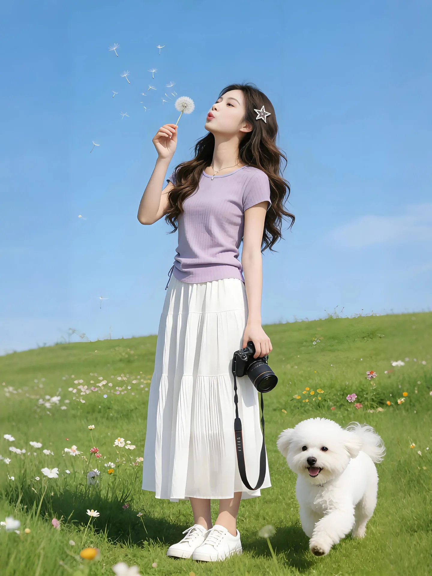 2026 New Unique Beautiful Complete Set Summer Casual Pure Color Short Sleeve T-Shirt White Pleated Skirt Set Fashionable Wome...
2026 New Unique Beautiful Complete Set Summer Casual Pure Color Short Sleeve T-Shirt White Pleated Skirt Set Fashionable Wome...