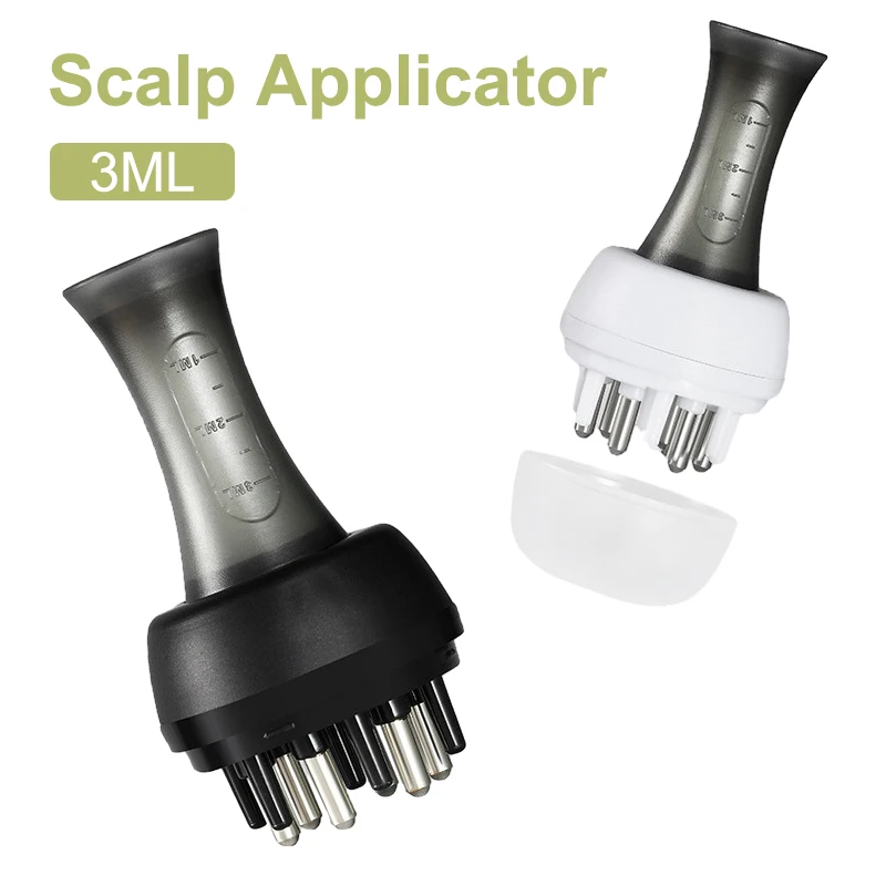 

Scalp Applicator Liquid Comb Portable Mini Massage Comb Essential Oil Liquid Guiding Massager Anti Hair Loss Scalp Care Tools