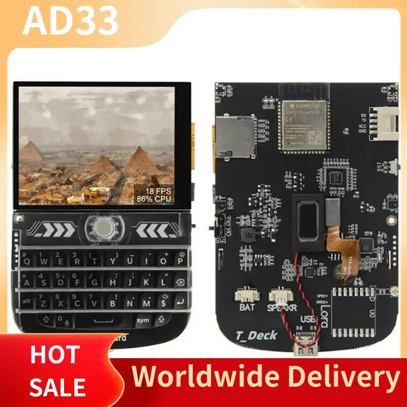 (High-Quality) T-Deck ESP32-S3 Lora Module 868Mhz With 2.8-Inch LCD Display Development Board Blackberry Keyboard Compatible Wit
(High-Quality) T-Deck ESP32-S3 Lora Module 868Mhz With 2.8-Inch LCD Display Development Board Blackberry Keyboard Compatible Wit