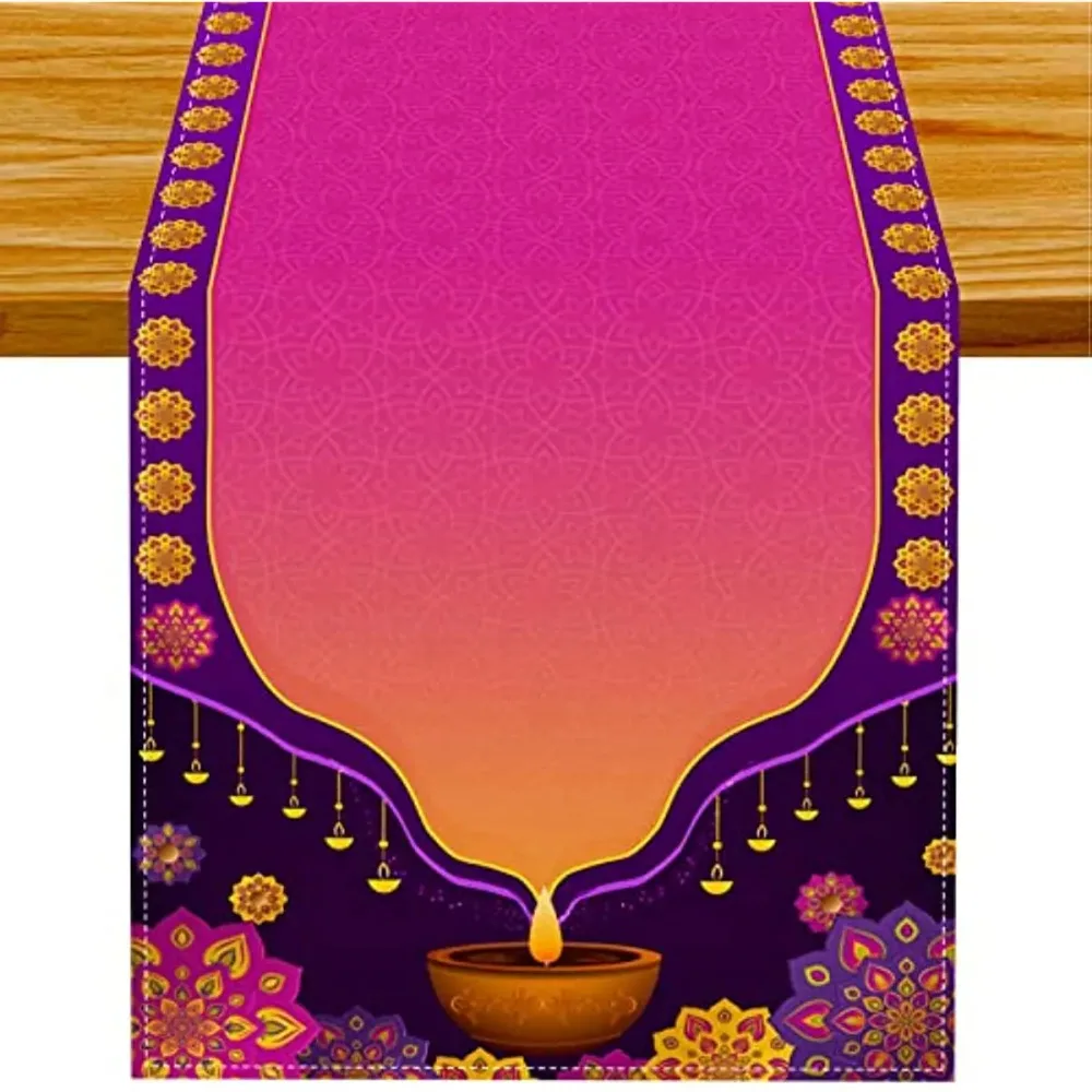 Happy Diwali Table Runners Candlestick Decoration Indian Diwali Home Kitchen Table Decorations and Household Supplies
Happy Diwali Table Runners Candlestick Decoration Indian Diwali Home Kitchen Table Decorations and Household Supplies